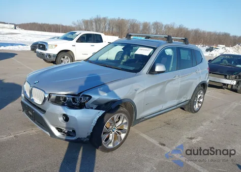 2015 BMW X3 xDrive28I from USA, damaged, VIN 5UXWX9C52F0D61225